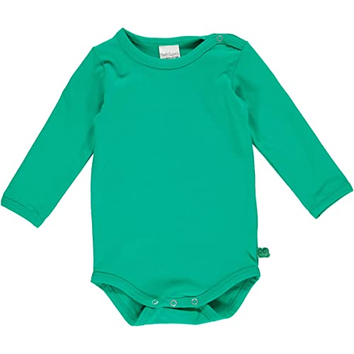 Fred's World by Green Cotton Unisex Baby Alfa l/s Body and Toddler Sleepers, Parakeet, 80 von Fred's World by Green Cotton
