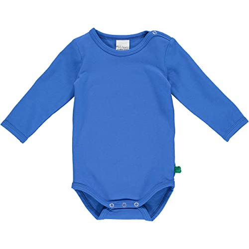 Fred's World by Green Cotton Unisex Baby Alfa l/s Body and Toddler Sleepers, Victoria Blue, 86 von Fred's World by Green Cotton