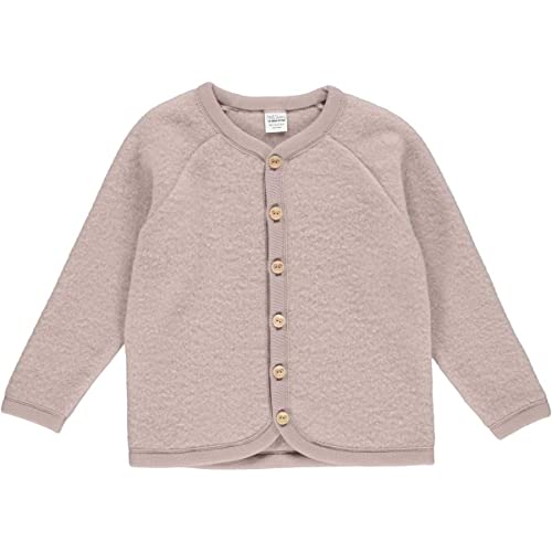 Fred's World by Green Cotton Unisex-Child Wool Fleece Jacket, Rose Wood, 104/110 von Fred's World by Green Cotton