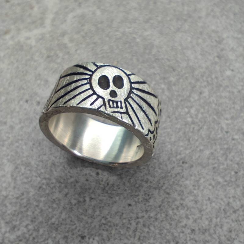 Silberring Mit Gravur Silberring Mit Gravur von FredPerrot