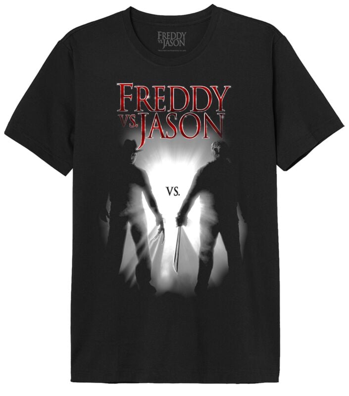Freddy vs. Jason Poster T-Shirt schwarz in XXL von Freddy vs. Jason