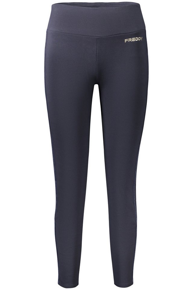 Freddy 5-Pocket-Hose Gefütterte Damen-Leggings mit Druck und Gummibund in Blau Freddy 5-Pocket-Hose Gefütterte Damen-Leggings mit Druck und Gummibund in Blau von Freddy