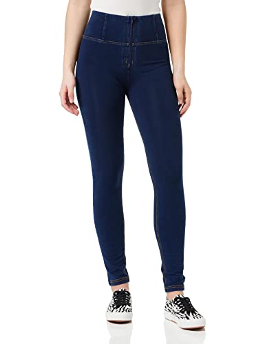 Freddy Damen Wrup1hc002, Jeans Scuro/Cuciture Gialle J0y, 36 von Freddy