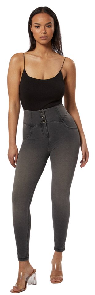 Freddy Jeggings WRUP4SHF413, WR.UP® Jeggings in 7/8 Länge mit sehr hohem Taillenbund Smoothing Effekt, Shaping Effekt, Lifting Effekt, betonter Po von Freddy