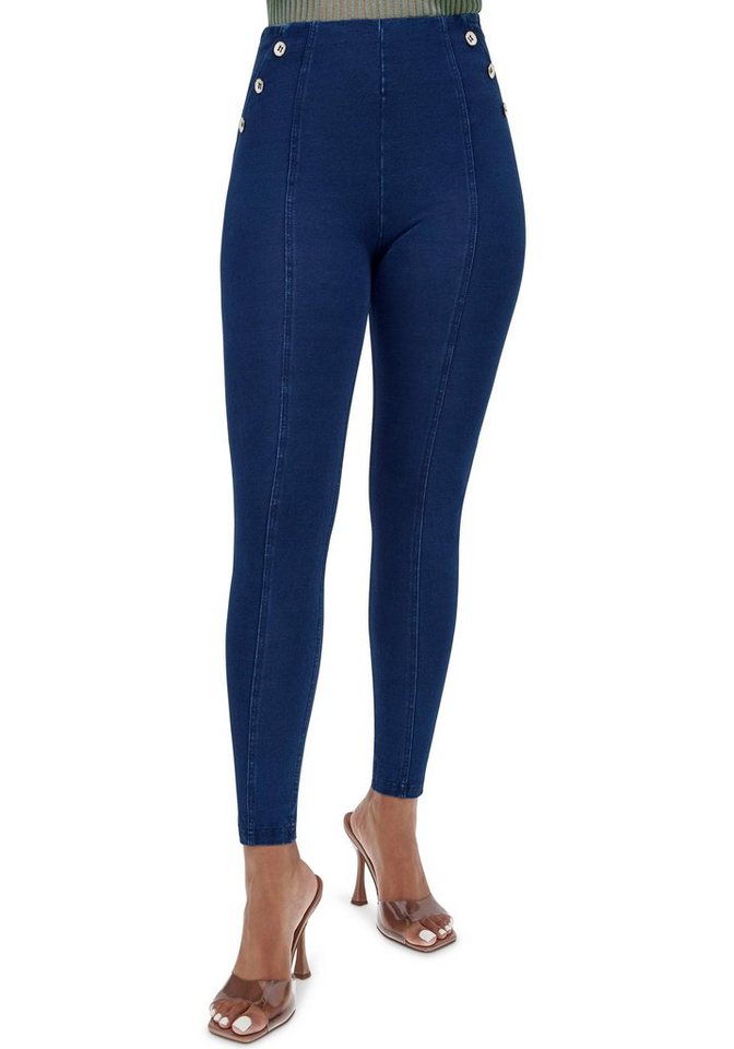 Freddy Skinny-fit-Jeans WRUP2 SUPERSKINNY mit seitlichem Reißverschluss und 3 Zierknöpfen von Freddy