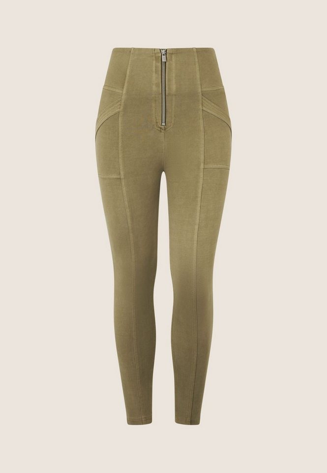 Freddy Stretch-Jeans Freddy WR.UP High Waist Super Skinny 7/8 Used-Look Aloe von Freddy