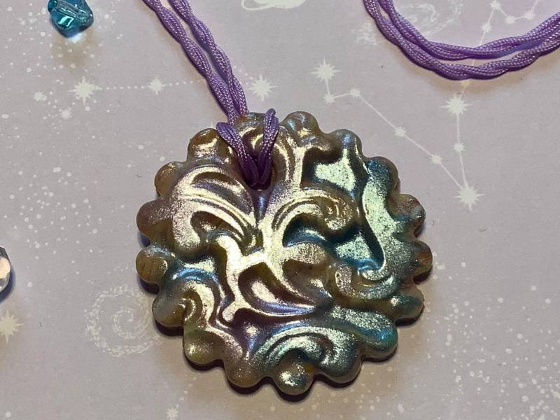 Halskette, Kettenanhänger Mit Kordelkette, Schmuck Halskette, Kettenanhänger Mit Kordelkette, Schmuck von FreddyandDiamonds