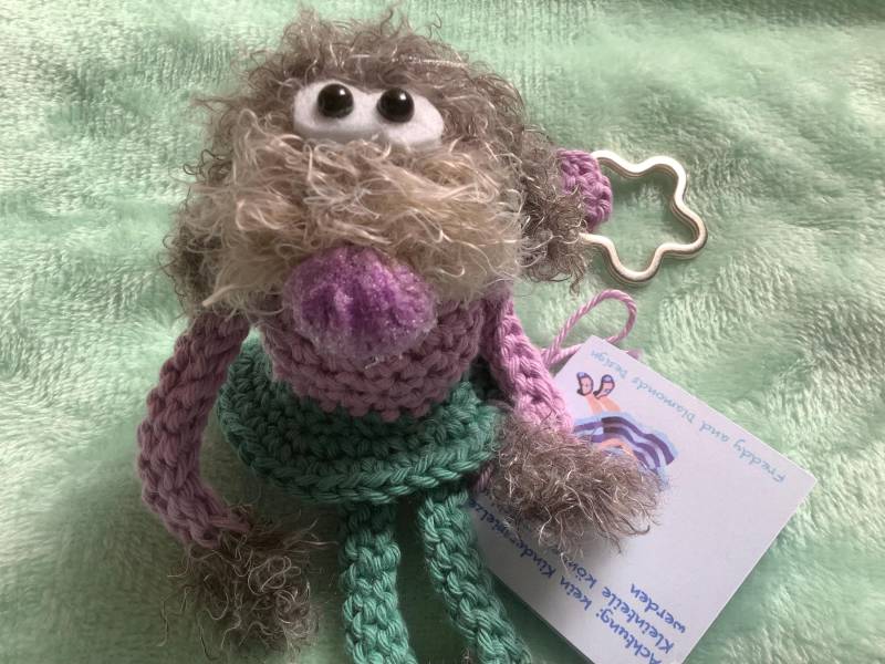 Schlüsselanhänger Gehäkelt, Gestrickt Schlüsselanhänger Gehäkelt, Gestrickt von FreddyandDiamonds