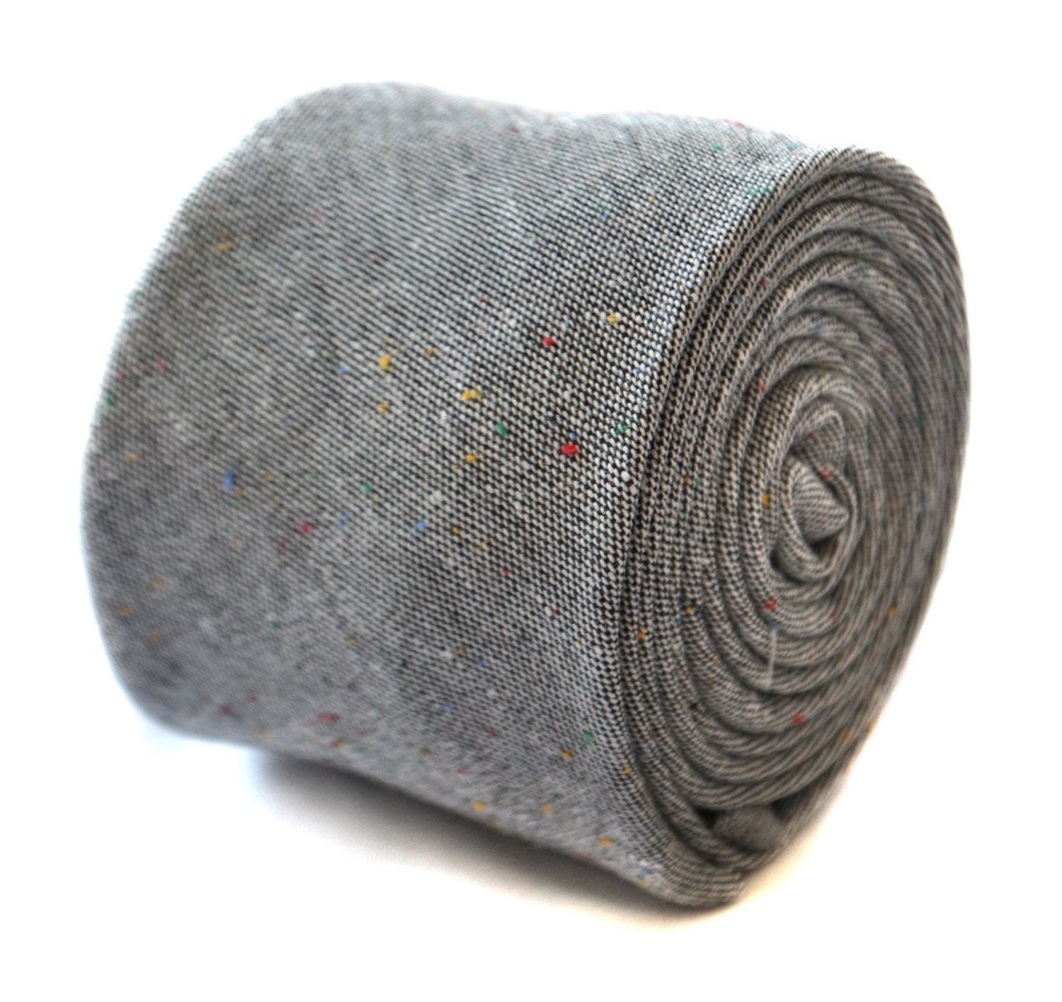 Schmale, Grau Gesprenkelte Leinenkrawatte Von Friedrich Thomas Ft1901 Schmale, Grau Gesprenkelte Leinenkrawatte Von Friedrich Thomas Ft1901 von FrederickThomas