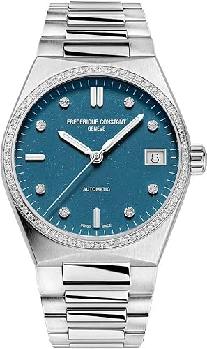 Frederique Constant Men's Analog-Digital Automatic Uhr mit Armband S7250745 von Frederique Constant