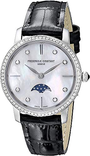 Frederique Constant FC-206MPWD1SD6 Frederique Konstante Slimline Bayanlar Mutter Pearl ?zle Wahlschalter in von Frederique Constant