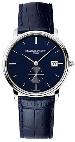 Frederique Constant Herren Analog Quarz Uhr mit Leder Armband FC-245N4S6 von Frederique Constant