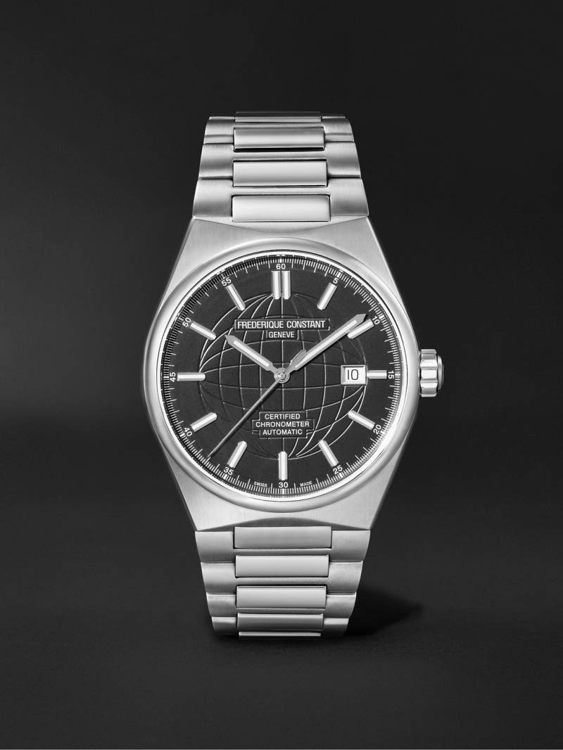 Frederique Constant - Highlife Automatic COSC 41mm Stainless Steel Watch, Ref. No. FC-303BL4NH6B - Men - Black von Frederique Constant