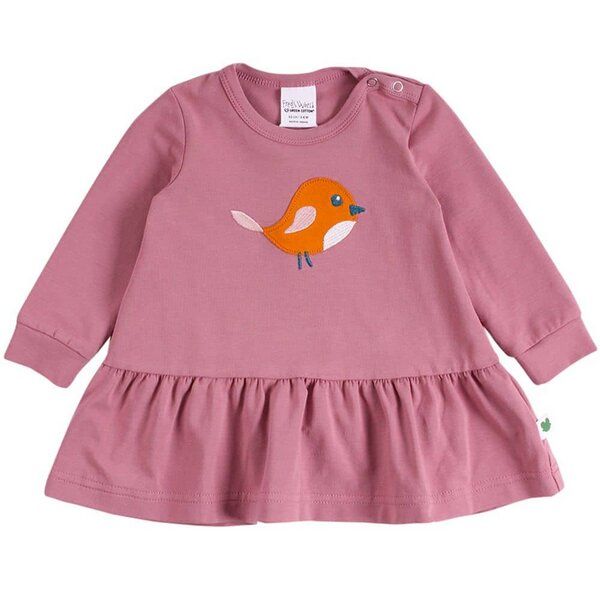 Freds World - Green Cotton Jersey Kleid *Bird* GOTS Bio Baumwolle | Freds World von Freds World - Green Cotton