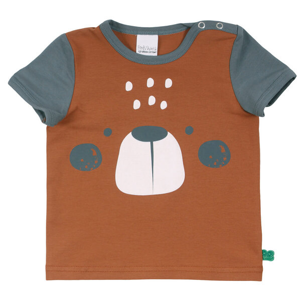 Baby T- Shirt *Bear* GOTS & Bio- Baumwolle | Freds World von Freds World