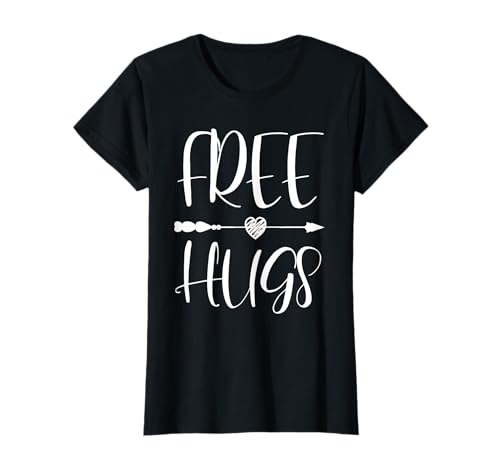 Free Hugs Shirt Damen Festival Outfit Herz Liebe Umarmungen T-Shirt Free Hugs Shirt Damen Festival Outfit Herz Liebe Umarmungen T-Shirt von Free Hugs Shirt & Festival Geschenke
