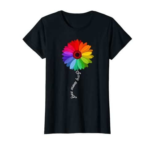 Damen Free Mom Hugs T-Shirt Gay Pride LGBT Blumenmuster Gay Mom T-Shirt Damen Free Mom Hugs T-Shirt Gay Pride LGBT Blumenmuster Gay Mom T-Shirt von Free Mom Hugs Shirt LGBT Pride Gay for Family