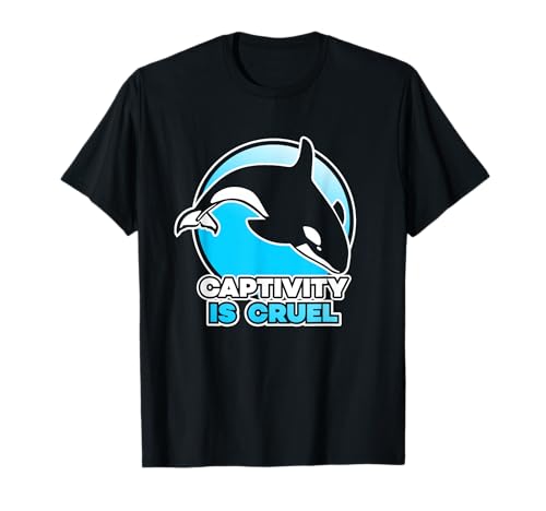 Captivity Is Cruel Empty The Tanks – Herren Damen T-Shirt T-Shirt von Free Orca Tee Shirt Apparel