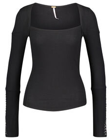 Damen Longsleeve A LITTLE UNRULY TOP von Free People