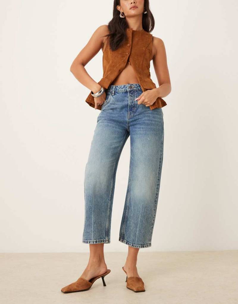 Free People - Deep Trance - Jeans in der Farbe Blue from Beyond-Blau von Free People