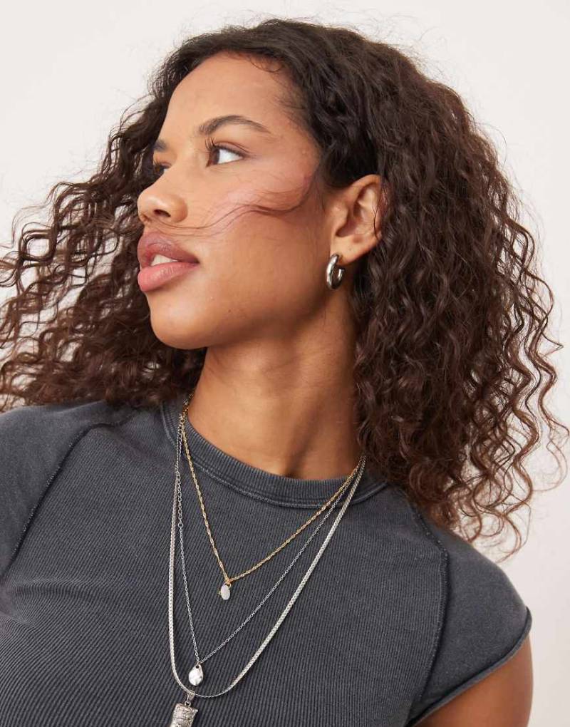 Free People - Ever Had - Knapp geschnittenes T-Shirt in Schwarz von Free People