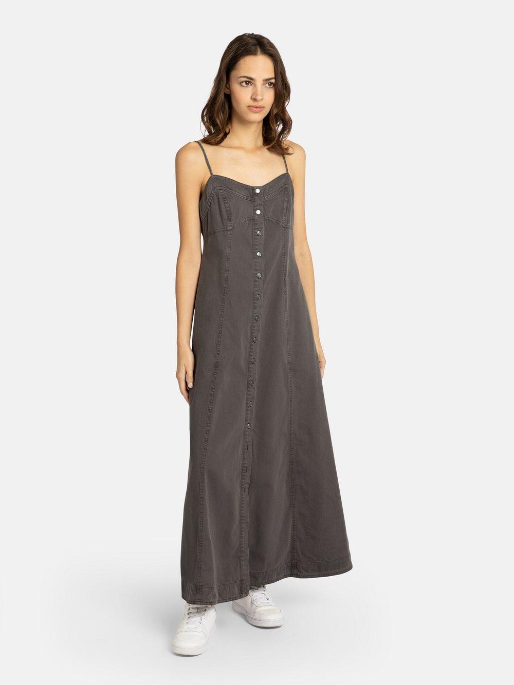 Free People Kleid Damen Baumwolle Karree, grau von Free People