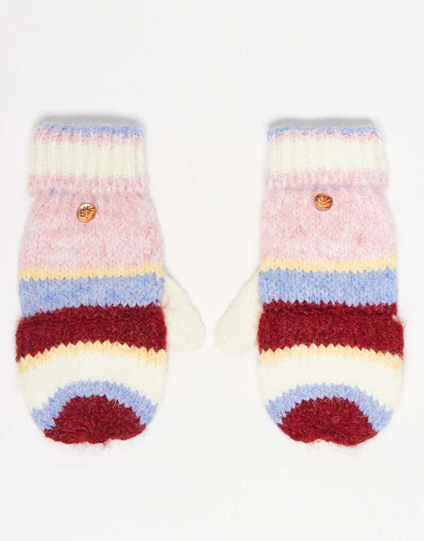 Free People - Super - Handschuhe mit bunten Streifen von Free People
