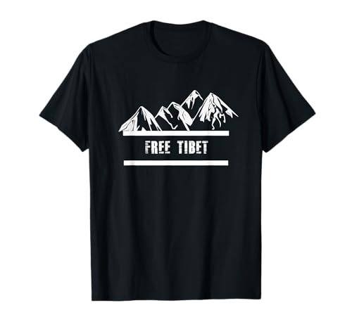 Free Tibet, Free Tibet T-Shirt Herren Damen Geschenk T-Shirt Free Tibet, Free Tibet T-Shirt Herren Damen Geschenk T-Shirt von Free Tibet T-Shirt