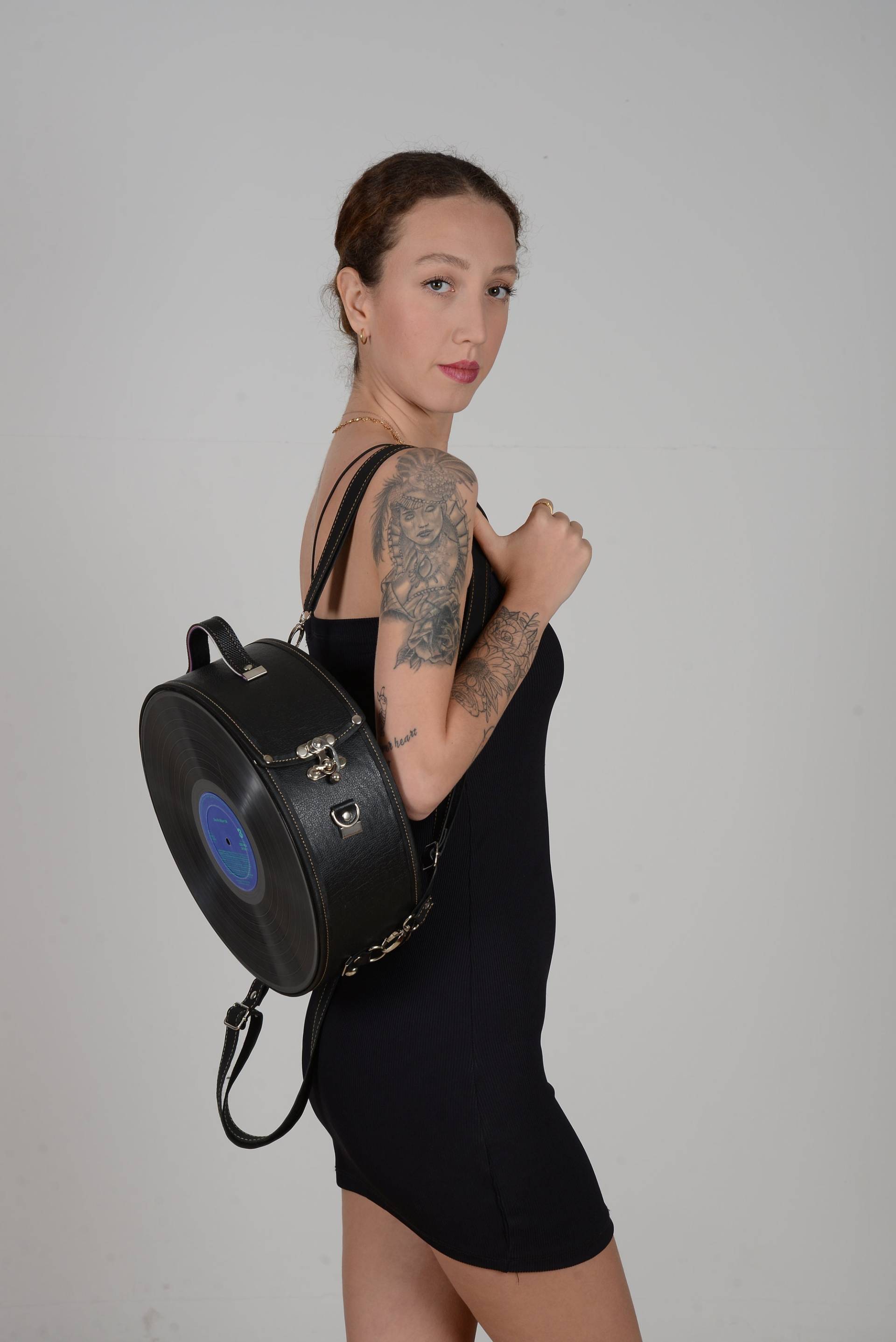 Long Play Platte Crossbody/Schulter/Rucksack/Top Griff Tasche. Geschenk Für Sie. Partytasche, Ausgefallene Tasche Long Play Platte Crossbody/Schulter/Rucksack/Top Griff Tasche. Geschenk Für Sie. Partytasche, Ausgefallene Tasche von FreeFallAtelier