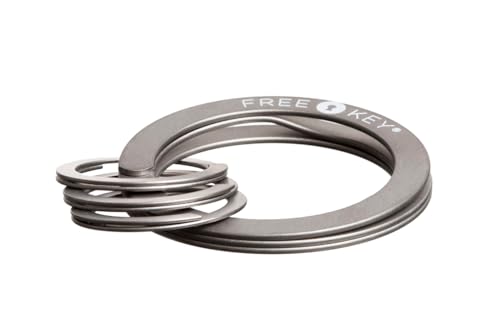 Free Key Schlüsselring Set Press-to-open freekey Nagelschoner von Drosselmeyer