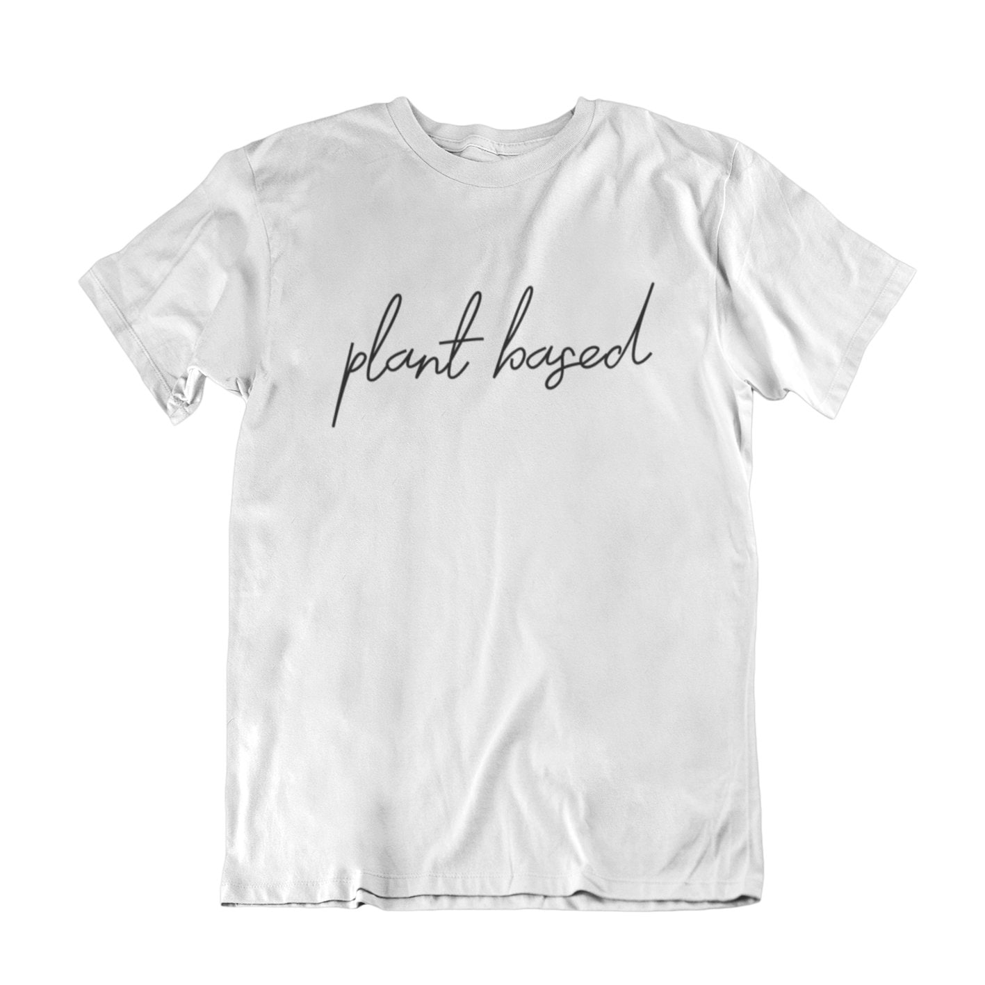 Tierfreundliches Veganes T-Shirt Herren Frauen, Pflanzenbasierte Schriftrolle, 100% Bio, Nachhaltiges Geschenk von FreeWillShirts