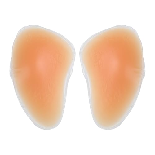 Freebily 1Paar Damen Silikon Hüften Pads Abnehmbare Butt Pads Po Einlagen Gesäß Pad Buttock Hip Enhancer für Unterhosen Nackt C One Size von Freebily