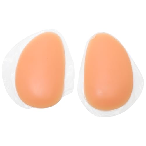 Freebily 1Paar Flexible Silikon Gesäß Pads Push up Po Einlagen Hüftpolster Buttock Gepolstert für Unterhose Panties Shapewear 300g Oval Selbstklebend One Size von Freebily