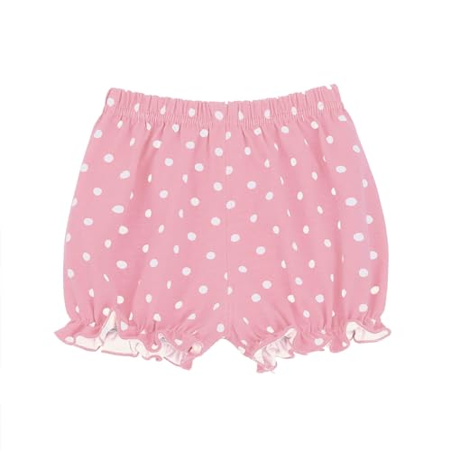 Freebily Baby Shorts Bloomers Schlüpfer Kleinkind Mädchen Baumwolle Brot Hosen Prinzessin Sommer Cute Bloomers Hose kurz Polka Dots Rosa_D 92-98/2-3 Jahre von Freebily