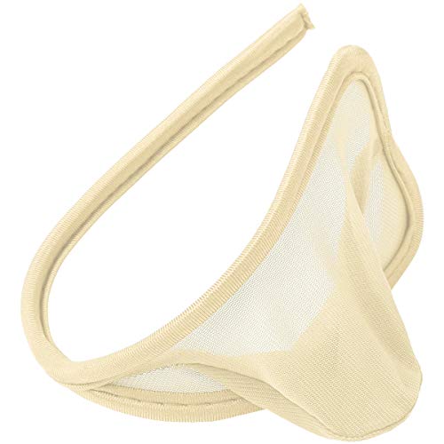 Freebily Herren Sheer Mesh Dessous Bulge Pouch C-String Tanga Slips Mini String Unterwäsche Nackt OneSize Freebily Herren Sheer Mesh Dessous Bulge Pouch C-String Tanga Slips Mini String Unterwäsche Nackt OneSize von Freebily