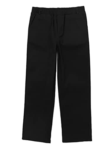 Freebily Jungen Anzughose Regular Fit Kinder Baby Stretch Chino Hose Mit Elastische Gummizug Festlich Hochzeit Schuluniform Lange Hose Schwarz_B 158-164 Freebily Jungen Anzughose Regular Fit Kinder Baby Stretch Chino Hose Mit Elastische Gummizug Festlich Hochzeit Schuluniform Lange Hose Schwarz_B 158-164 von Freebily