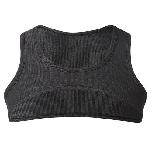Freebily Männer Tank Top Bauchfrei Crop Top Ärmellos Herren Sport Unterhemd Gym Muskelshirt Halbes T-Shirt Weste Clubwear Top Schwarz G XL von Freebily