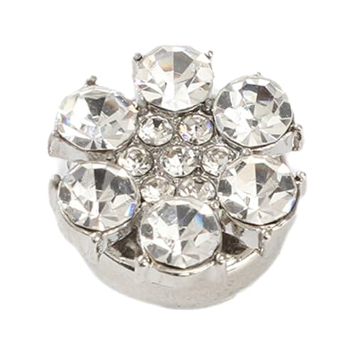 Freebily Zarte Faux Perle Strass Knopf Abdeckung Kleid Manschettenknöpfe Hemd Ärmel Knopf Abdeckung Typ C One Size Freebily Zarte Faux Perle Strass Knopf Abdeckung Kleid Manschettenknöpfe Hemd Ärmel Knopf Abdeckung Typ C One Size von Freebily