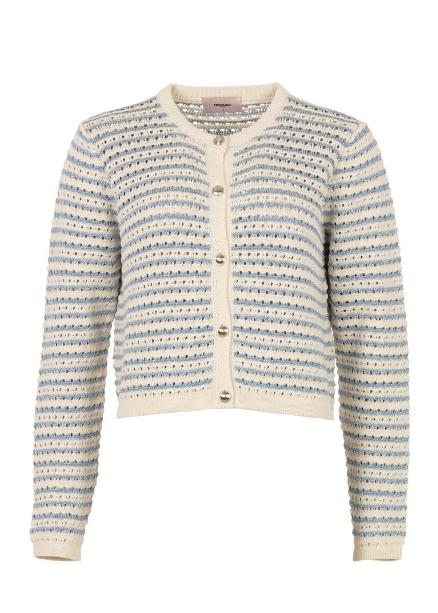 Freebird - Strickjacke - Kyera blau - Gr. - L von Freebird