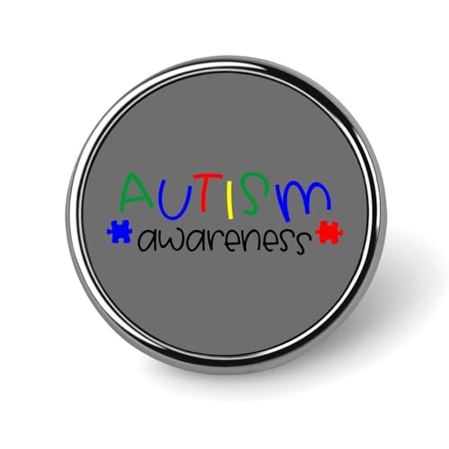 Freecustom Emaille-Anstecknadeln für Autismus, Puzzleteil, Stecknadeln für Rucksäcke, Autismus, Flagge, Anstecknadel, einzigartiges Autismus, Kind, Autismus, Eltern, Geschenk für Frauen, Mädchen, von Freecustom