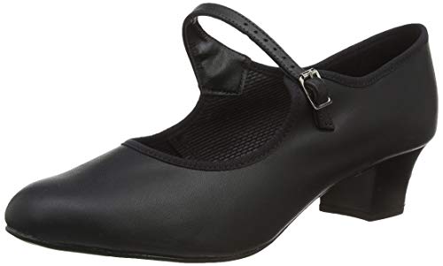 Freed of London Damen BAR2 Tanzschuh, Black, 39 EU von Freed of London