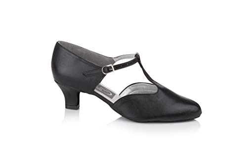 Freed of London Damen Moonstone Tanzschuh, Black, 22 EU Wide von Freed of London