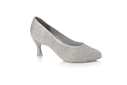 Freed of London Damen Pearl Tanzschuh, Silver von Freed of London