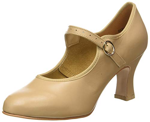 Freed of London Damen SHOW3 Tanzschuh, Tan, 35 EU von Freed of London