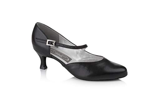 Freed of London Damen Venus Tanzschuh, Schwarz, 39 EU Weit von Freed of London