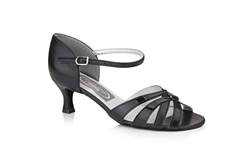 Freed of London Damen Waltz Tanzschuh, Schwarz, 38 EU Weit von Freed of London