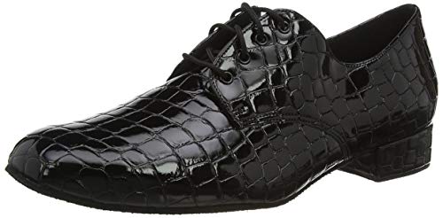 Freed of London Herren Kelly Tanzschuh, Black von Freed of London