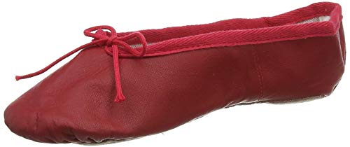 Freed of London Mädchen Aspire Tanzschuh, Rot, 17.5 EU von Freed of London