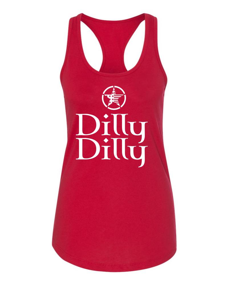 Dilly Usa Amerika 4. Juli Flagge Frauen Ideal Tanktop von FreedomTeesUSA