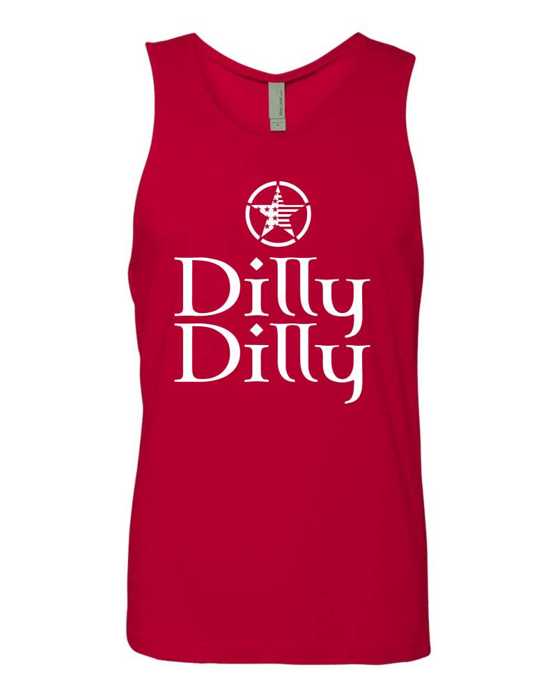 Dilly Usa Amerika 4. Juli Flagge Herren Tanktop von FreedomTeesUSA